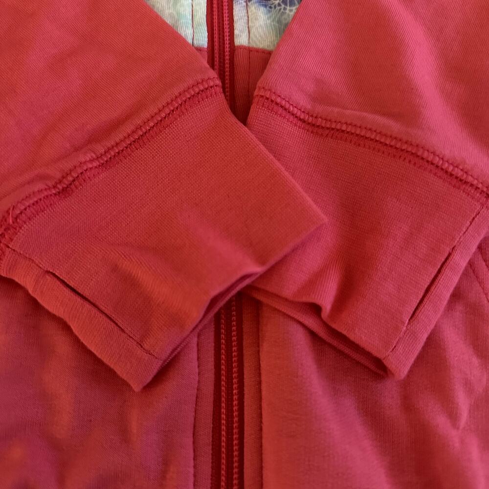 Heelys Pink/Blue/White Shell Print Activewear Zip Up Hooded Jacket NWT- M - Picture 9 of 9